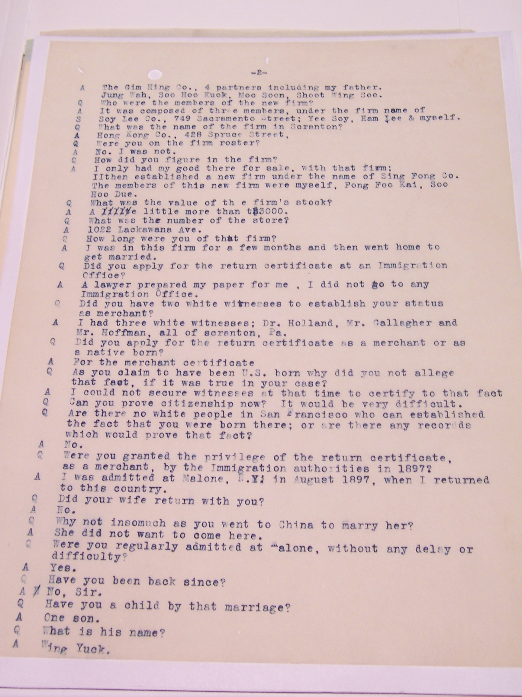 Letter 1